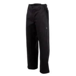 Pantalon de Cuisine Mixte Professionnel Chevrons Noirs M - Chef Works