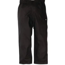 Pantalon de Cuisine Mixte Professionnel Chevrons Noirs M - Chef Works