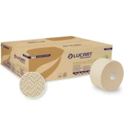 Papier toilette jumbo econaturel - Lot de 3 Colis de 12 rouleaux - Lucart Novatissue Sas
