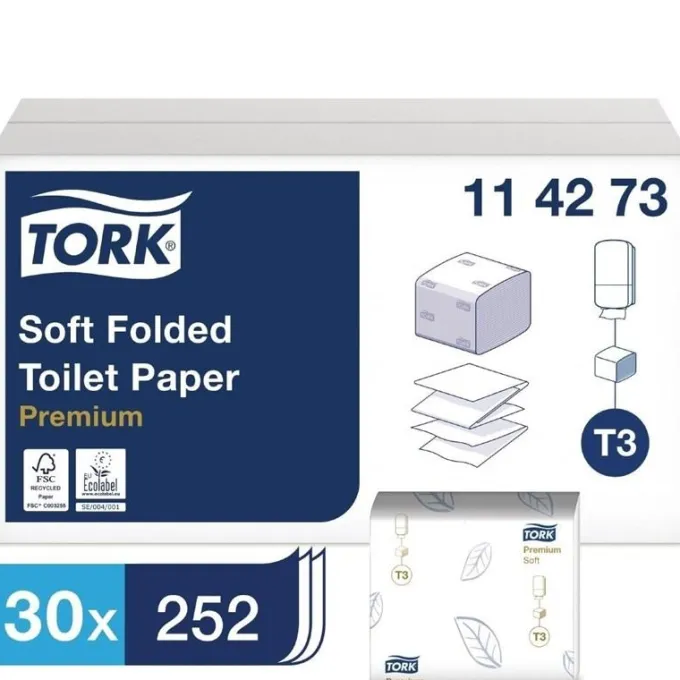 Paquet Papier Hygiénique Blanc - Tork