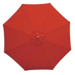 Parasol de Terrasse Professionnel Rouge à Poulie de 2,5 m - Bolero