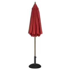Parasol de Terrasse Professionnel Rouge à Poulie de 2,5 m - Bolero