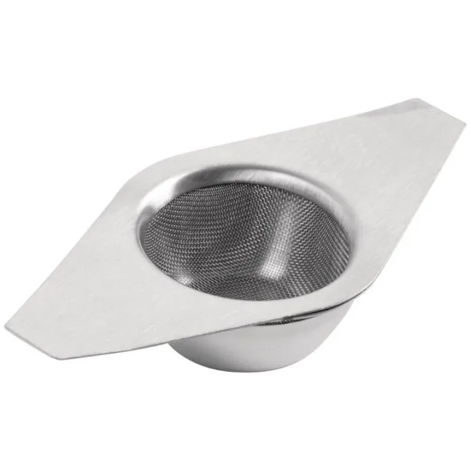 Passoire à thé professionnelle avec support en inox