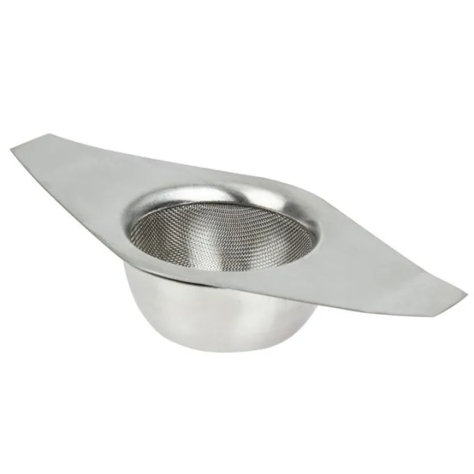 Passoire à thé professionnelle avec support en inox