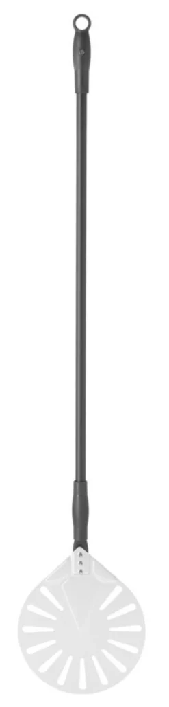 Pelle à pizza rond perforé aluminium 230x1200 mm - Hendi