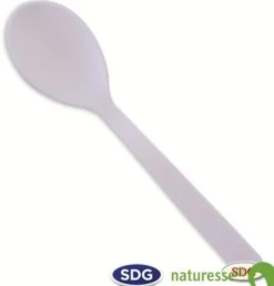 Petite Cuillère en CPLA 10,2 cm - Lot de 2000 - SDG
