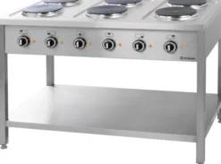 Piano de Cuisson Electrique Professionnel 6 Plaques - Série 700 - Stalgast