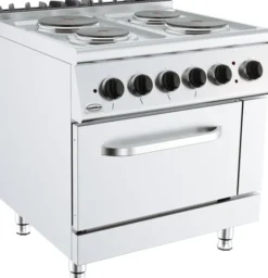 Piano de Cuisson sur Four Electrique - Profondeur 700 - Combisteel