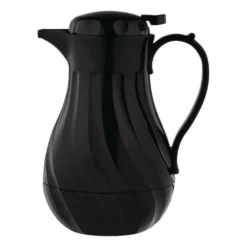 Pichet à café isotherme torsadé noir - 2 litres - Olympia