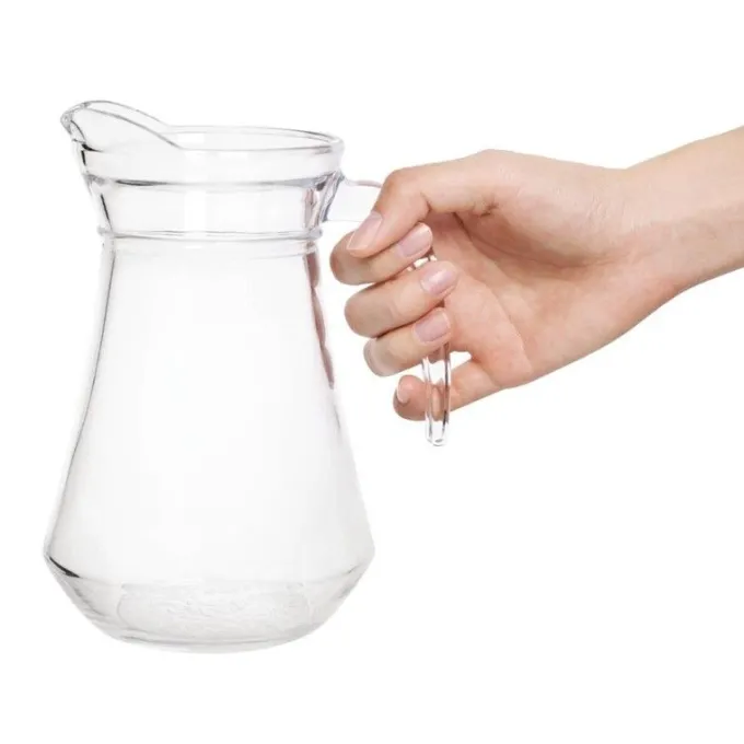 Pichet en Verre 1 L - Lot de 6 - Olympia