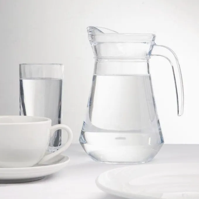 Pichet en Verre 1 L - Lot de 6 - Olympia