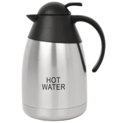 Pichet Isotherme Professionnel Gravé HOT WATER Inox - 1,5 L - Olympia