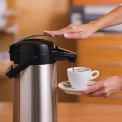 Pichet à Pompe Furento 2,2 L Noir Métalisé - Bravilor