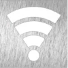 Pictogramme en Acier Inoxydable "Wi-Fi" - Fricosmos