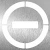 Pictogramme en Acier Inoxydable "Interdit" - Fricosmos