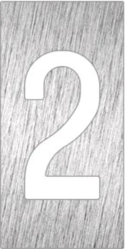 Pictogramme Inox Numéro 2 - Fricosmos