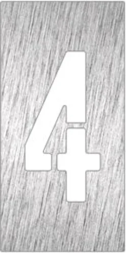 Pictogramme Inox Numéro 4 - Fricosmos