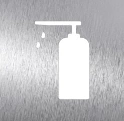 Pictogramme Inoxydable "Station de Gel Hydroalcoolique" - Fricosmos
