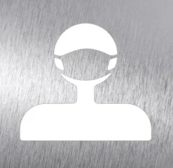Pictogramme Inoxydable "Utilisation Obligatoire du Masque" - Fricosmos