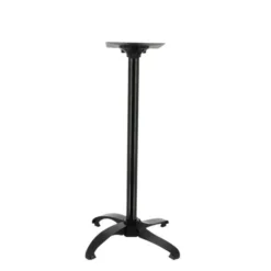 Pied de table mange debout Orizon ajustable et plateau rabattable - Ligne CHR