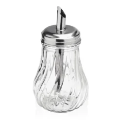 Pince à sucre en Verre/inox H 140 mm Ø 75 mm - Lot de 6 - Was Germany
