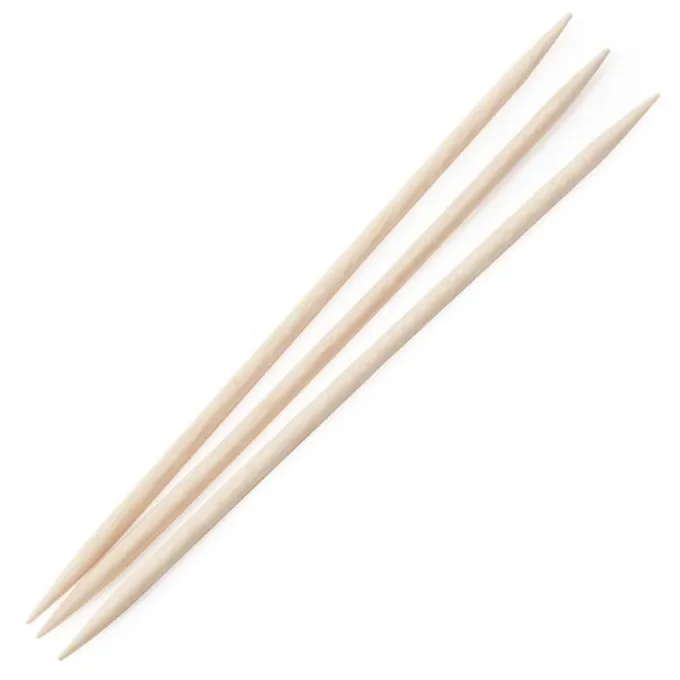 Piques à Cocktails Professionnels en Bois 80 mm - Plastico