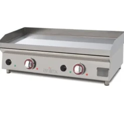Plancha Electrique en Acier Chromé Dur 800x400 mm - 400 V - Arilex
