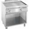Plancha Electrique Lisse Professionnelle - Armoire Ouverte - Bartscher