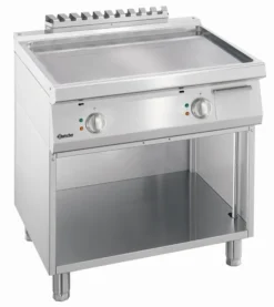 Plancha Electrique Lisse Professionnelle - Armoire Ouverte - Bartscher