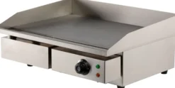 Plancha electrique professionnelle lisse - Combisteel