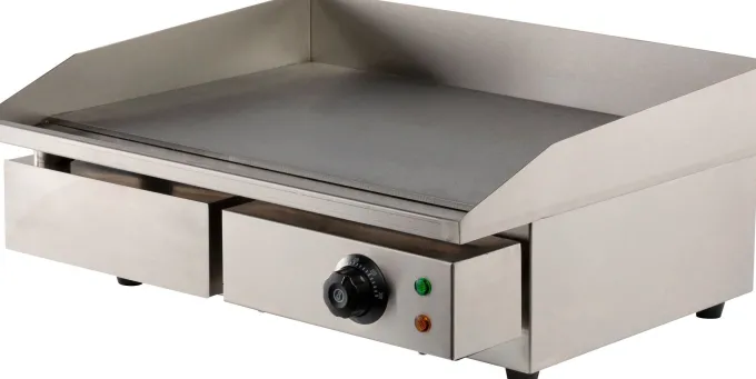 Plancha electrique professionnelle lisse - Combisteel