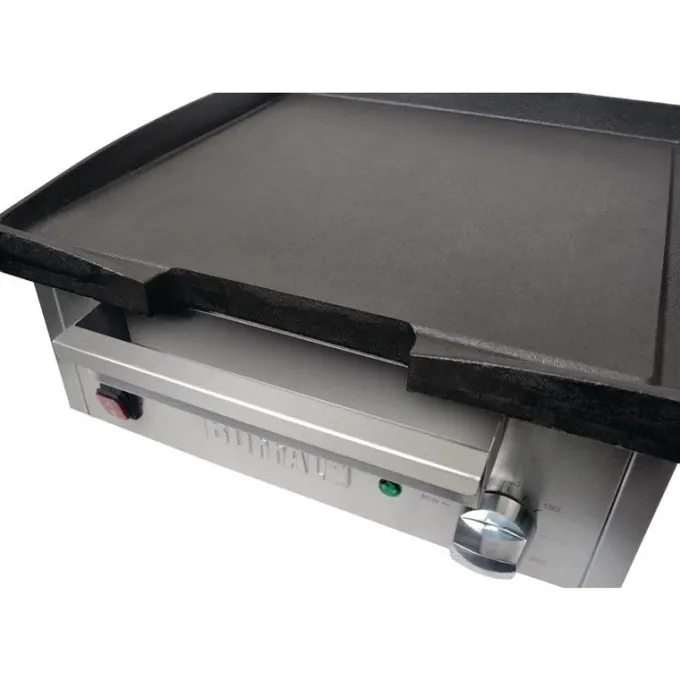 Plancha Electrique Professionnelle de Comptoir - 2 Zones 2,8 kW - Buffalo