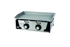 Plancha Gaz Acier Poli 6 mm 8000 W - HR Fainca