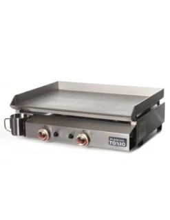 Plancha Gaz BENTO 2 Feux tout Inox - Plancha Tonio