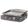 Plancha Gaz tout Inox LAGOA 2 Feux - Plancha Tonio