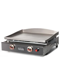 Plancha Gaz tout Inox LAGOA 2 Feux - Plancha Tonio