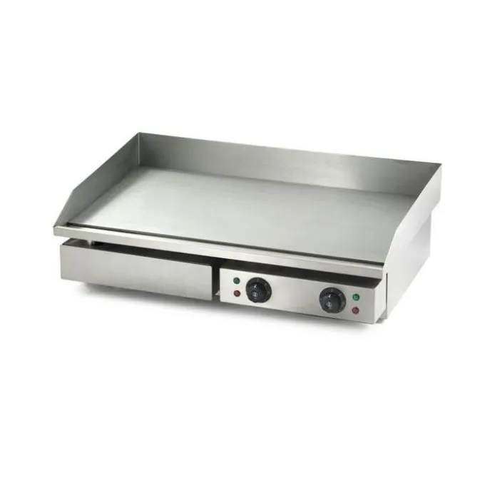 Plancha Inox électrique Plaque lisse - Combisteel