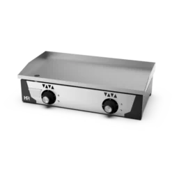 Plancha électrique L 800 mm - Acier rectifié 15 mm - HR Fainca