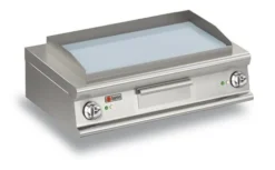 Plancha électrique à poser - Plaque lisse chromée - 10 kW - Baron