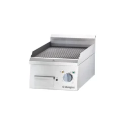 Plancha Électrique Rainurée 4 kW - Stalgast