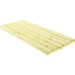 Planche Caillebotis Pin Naturel 62.5x28x2 cm Lot de 2 - Prolinea