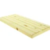 Planche Caillebotis Pin Naturel 62.5x28x4 cm Lot de 2 - Prolinea