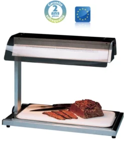 Planche à découper avec lampe halogène chauffante - GN 1/1 - Sofraca