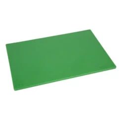 Planche à découper basse densité Vert - 450x300x10 mm - Hygiplas