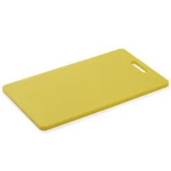 Planche à découper HACCP en Polyéthylène jaune L 400 mm l 250 mm H 12 mm - Was Germany