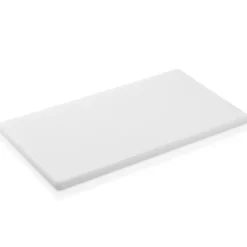 Planche à découper HACCP en Polyéthylène blanc L 600 mm l 400 mm H 30 mm - Was Germany