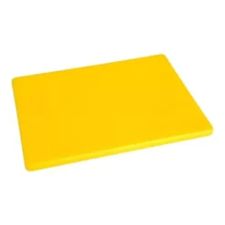 Planche à découper jaune 45x30x1,2cm - Hygiplas