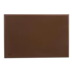 Planche à découper marron 25 x 450 x 300 mm haute densité - Hygiplas