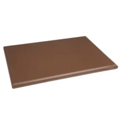 Planche à découper marron 25 x 450 x 300 mm haute densité - Hygiplas