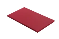 Planche à découper PEHD 500 Rouge 60x40x2 cm - Matériel CHR Pro